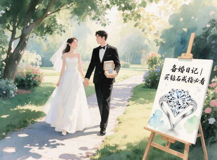 备婚必看！钻石戒指选购避坑全攻略，看完再买不踩雷