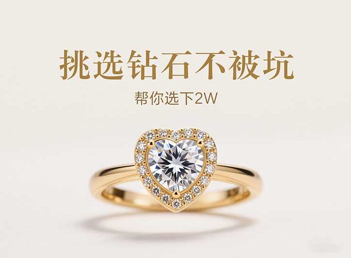 挑选钻石不被坑！！如何正确挑选钻石4C