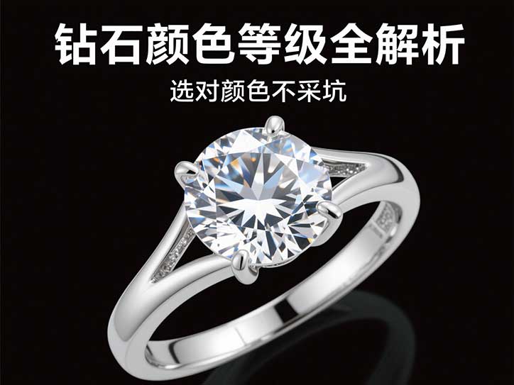 钻石颜色等级全解析，选对颜色更值钱！